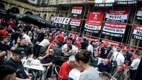 70.000 británicos viajaron a Bilbao para la final de la Europa League, que dejó más de 40 millones en la ciudad