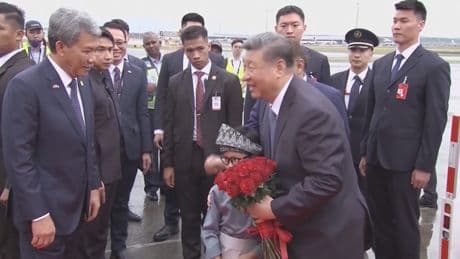 China's Xi continues charm offensive in SouthEast Asia