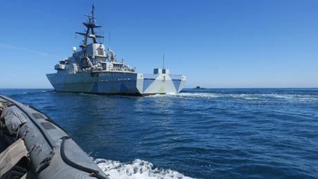 Royal Navy warship tracks Vladimir Putin's submarine in the English Channel