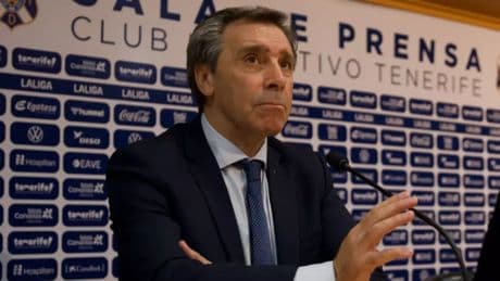 Felipe Miñambres, nuevo presidente del Tenerife
