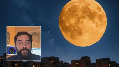 Albert Martínez (43), meteorólogo, alerta sobre lo que traerá la Luna del Esturión: "Habrá meteoros brillantes y..."