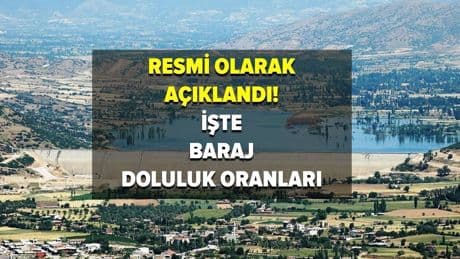 Baraj doluluk oranları belli oldu: İşte 23 Temmuz 2025 İstanbul 'İSKİ baraj doluluk oranları'