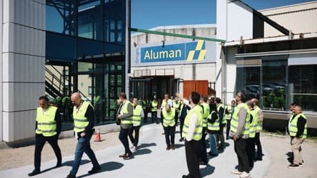 Aluman factura 126 millones, un 15% más, tras 250 proyectos en 30 países