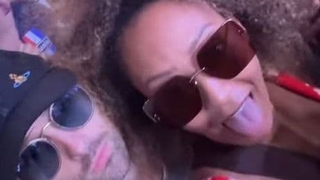 Mel B and husband Rory McPhee join huge Oasis crowds at Heaton Park gig