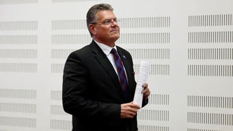 Liveblog Trump-Zölle: Sefcovic: Richtige Richtung bei Austausch mit USA