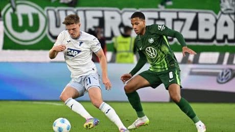 Bundesliga, 33. Spieltag – Freitag: Hoffenheim spielt Remis nach Eigentor in Wolfsburg