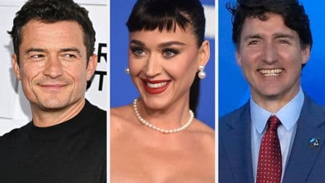 Orlando Bloom Laughs Off Media Furore Around Ex Katy Perry And Justin Trudeau