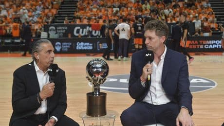 Pau Gasol y Sergio Scariolo, el reencuentro de dos líderes