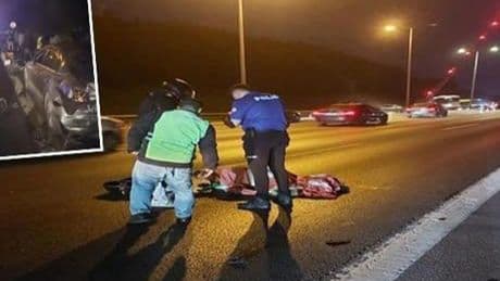 FSM Köprüsü'nde feci kaza! Zincirleme kazada 1 kişi öldü, 3 kişi de yaralı