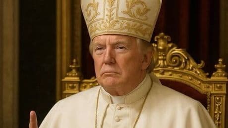 Nächster Total-Ausfall - Trump macht den Papst!