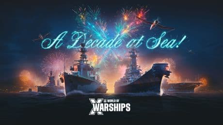 World of Warships: Jubiläums-Update bringt neue Kreuzer