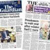 The Papers: Starmer's 'U-turn' and Trump 'ambush'