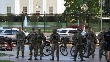 USA: Festnahme nach Verbrennen von US-Flagge in Washington aus Protest gegen Donald Trump