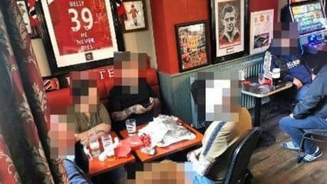 Neo-Nazis caught celebrating Hitler's birthday in twisted pub party with swastika cake