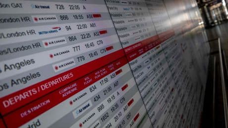 Air Canada suspende operaciones por la huelga de sus auxiliares de vuelo