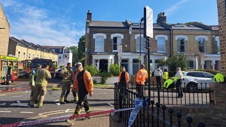 Stoke Newington house explosion: Woman found stabbed to death inside burnt out home