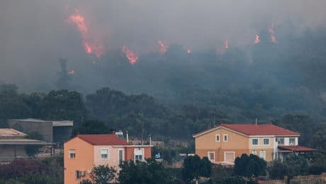 Grèce : au moins 50 évacuations à la suite d’un violent incendie près d'Athènes