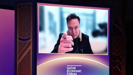 Musk says he'll do "a lot less" political spending moving forward