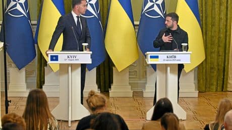Ukraine-Krieg | Rutte fordert »robuste Sicher­heits­garantien« für die Ukraine