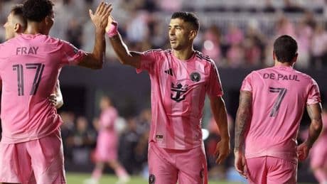 Sin Leo Messi, pero con Luis Suárez, el Inter de Miami se clasifica para los cuartos de final de la Leagues Cup