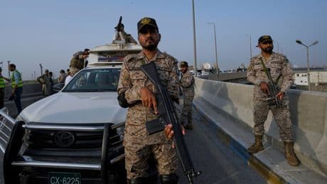 Pakistan's army spokesman says India has fired missiles at 3 Pakistani air bases