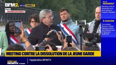 Procédure de dissolution visant le groupe antifasciste La Jeune Garde: Jean-Luc Mélenchon estime que Bruno Retailleau "n'a pas de légitimité démocratique"
