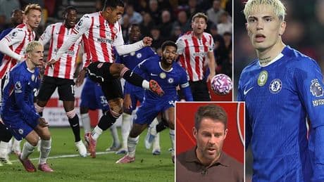 Jamie Redknapp blames Alejandro Garnacho for Brentford's late equaliser as ex-Man United star endures nightmare end to Chelsea debut