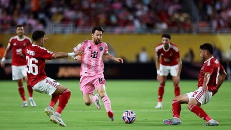Messi y el Inter Miami se llevan un golpe de realidad en el inicio del Mundial de Clubes