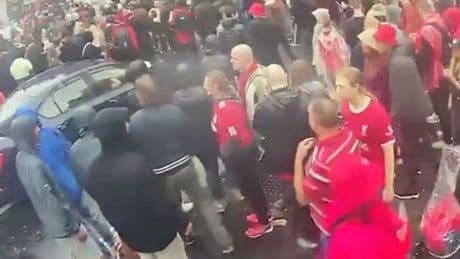 New Liverpool parade CCTV shows driver 'squeeze through group of fans' before chaos