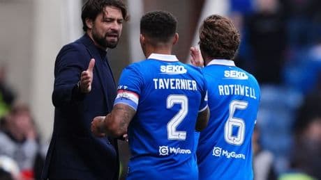 Russell Martin admits Rangers trio have every right to be 'annoyed' with him