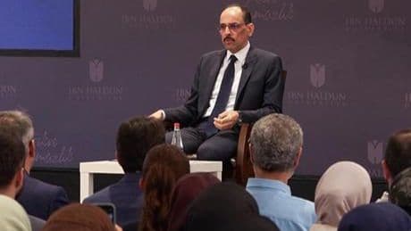 MİT Başkanı Kalın, İbn Haldun Akademi'nin kapanış dersine katıldı