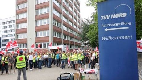 TÜV: Ver.di kündigt bundesweite Warnstreiks an