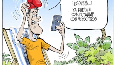 Zapatero en Suiza llama a Pedro