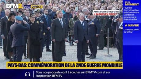 Pays-Bas: commémoration de la Seconde Guerre Mondiale avec la famille Royale