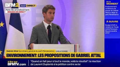 Pétition contre la loi Duplomb: "C'est très bien si ce débat peut se tenir à la rentrée parlementaire", assure Gabriel Attal