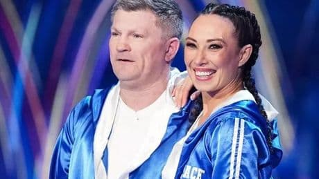 Ricky Hatton’s Dancing On Ice partner reveals heartbreaking final text from him
