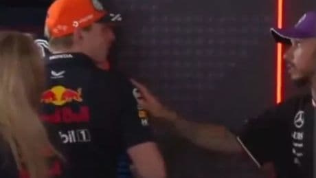 Lewis Hamilton made his feelings on Max Verstappen clear when tapping him at Hungarian GP