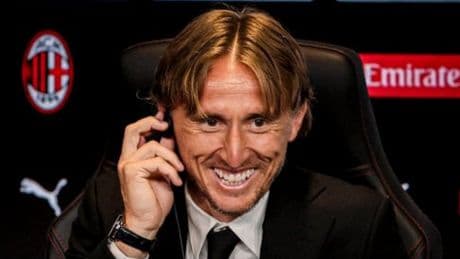 Empieza la 'era Modric' en el Milan: "Necesito adaptarme rápido a este tipo de fútbol"