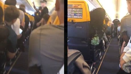 Paura su un volo Ryanair, passeggera tenta di aprire un portellone: aereo costretto a fare un atterraggio d'emergenza