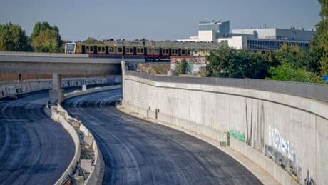 A100 in Berlin: Fertigstellung des Teilstücks verzögert sich erneut