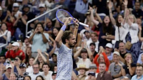 The US Open's chaos includes rowdy crowds, long commutes and the smells of weed or burgers