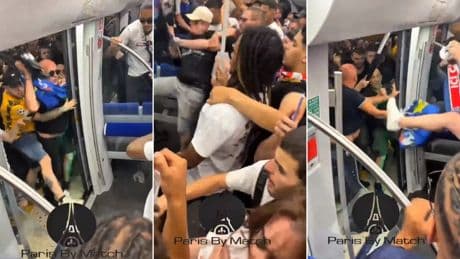 Graves enfrentamientos entre hinchas de PSG e Inter de Milán en el metro de Múnich antes de la final de Champions