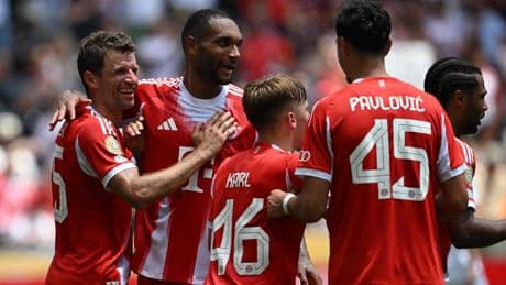 Festival histórico del Bayern ante el amateur Auckland City (10-0) en el Mundial de clubes