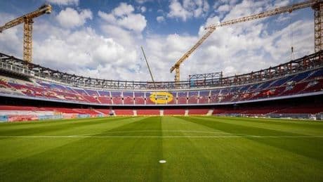 "¿Un partidito?", se pregunta el Barça presumiendo del avance de las obras del nuevo Camp Nou