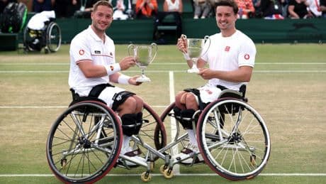 ‘Wimbledon is the pinnacle of the year’: Alfie Hewett and Gordon Reid target yet more success in SW19