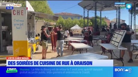 L'été chez nous : des soirées de cuisine de rue à Oraison