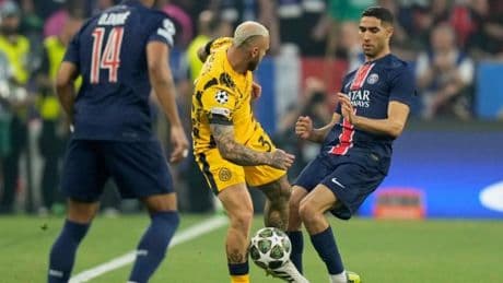 Hakimi schießt PSG früh in Führung und jubelt nicht