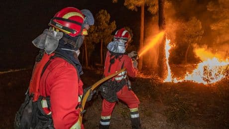 Wildfires ravage Spain and Portugal as temperatures expected to rise across Europe