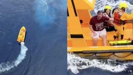 Una niña cae al mar desde un crucero Disney y su padre se lanza tras ella