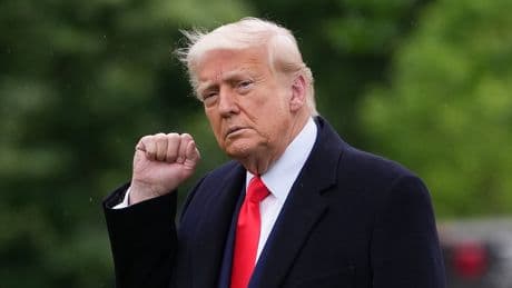 Trump fires off Memorial Day message targeting 'SCUM' who sought to 'DESTROY' the US